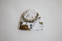 Load image into Gallery viewer, Pandect Wear Capsule 4 Embroidered Real Tree (Snow Camo) Beanie
